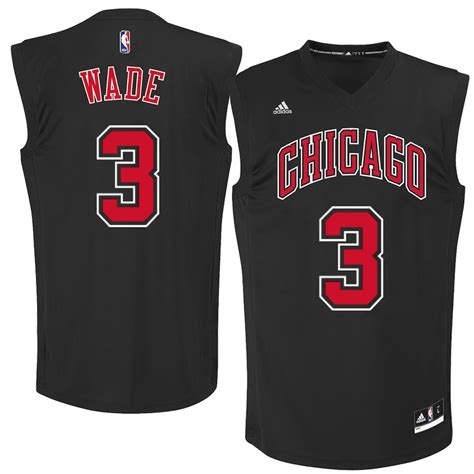 adidas Chicago Bulls Black Custom Alternate Replica Jersey